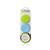  Humangear Gotubb 3- Pack - Medium - Clr! Grn! Blue